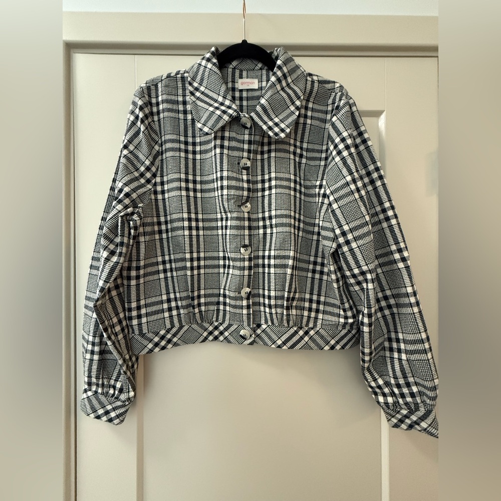 Gorman Monochrome Checkered Plaid Jacket
